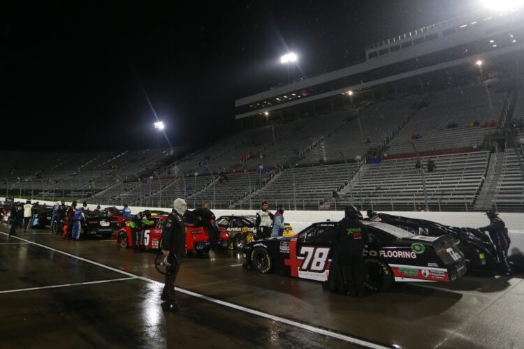 Persistent rain pushes NASCAR Xfinity race finish to Sunday