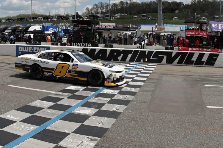 Josh Berry claims first NASCAR Xfinity Series victory at Martinsville