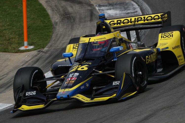 IndyCar: Herta tops opening practice at Barber