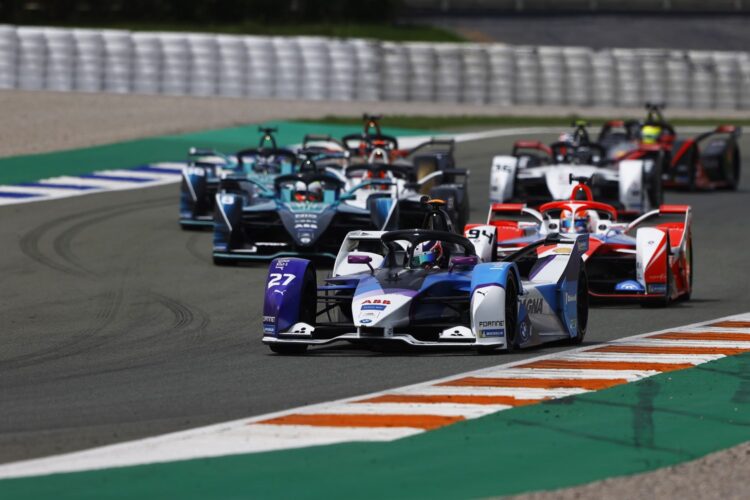 Formula E: Andretti BMW’s Jake Dennis leads lights-to-flag in Valencia