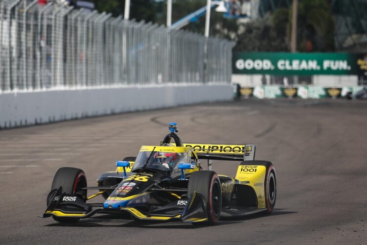 IndyCar: Herta holds off Newgarden to win St. Petersburg GP