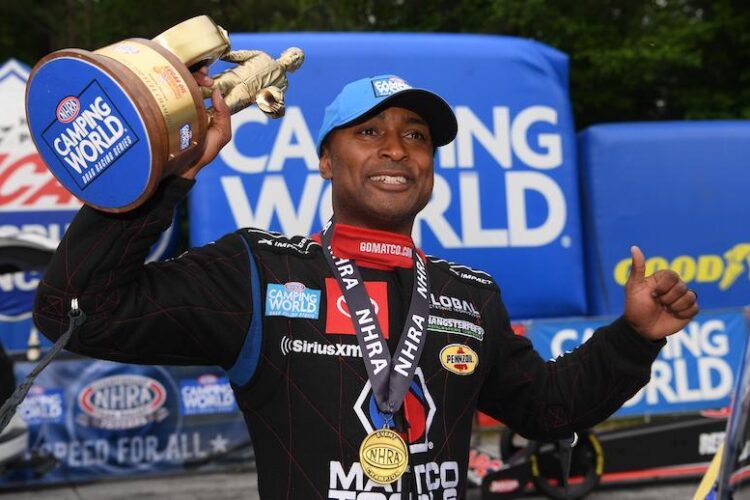 NHRA: Antron Brown cements Atlanta legacy, beating Steve Torrence in final round