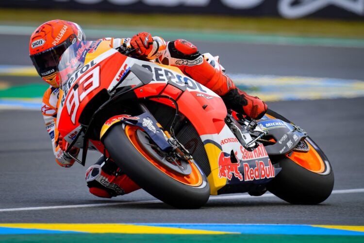 MotoGP: Marc Marquez tops practice 1 in Germany