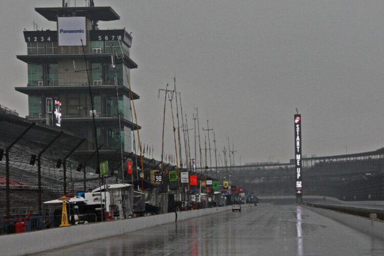 IndyCar: Carb Day Report from the Indianapolis Motor Speedway   *** Weather Update ***