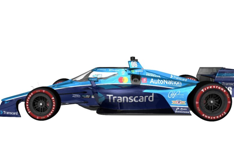 Meyer Shank Racing Reveals Castroneves’ Transcard Livery for Nashville