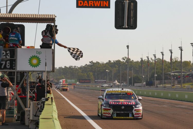 Supercars: Van Gisbergen makes it a double in Darwin