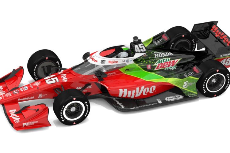 Ferrucci Returns to RLL to Drive the No. 45 Hy-Vee Entry in the Honda Indy 200 at Mid-Ohio