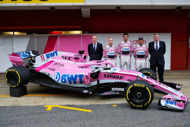 Force India to change name for 2018 (4th Update)