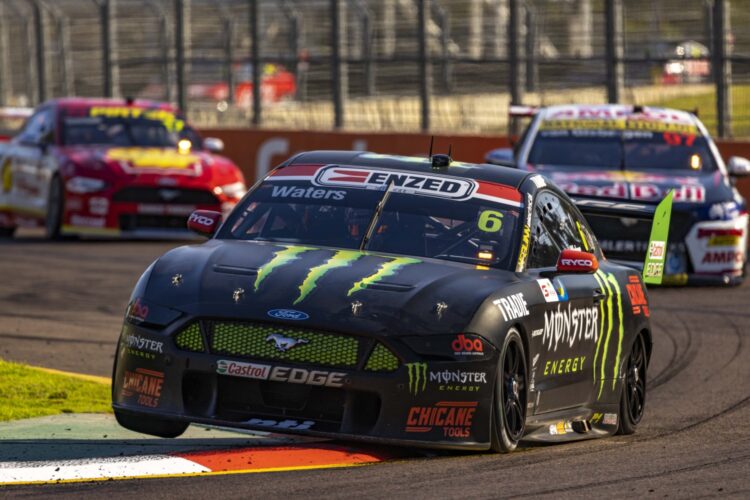 Supercars: Waters holds off Van Gisbergen in Townville