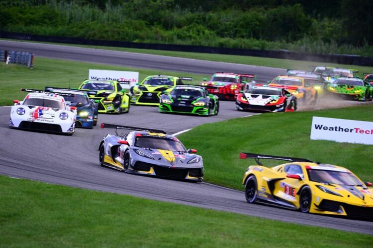 IMSA: Garcia, Taylor win rain-shortened Lime Rock race