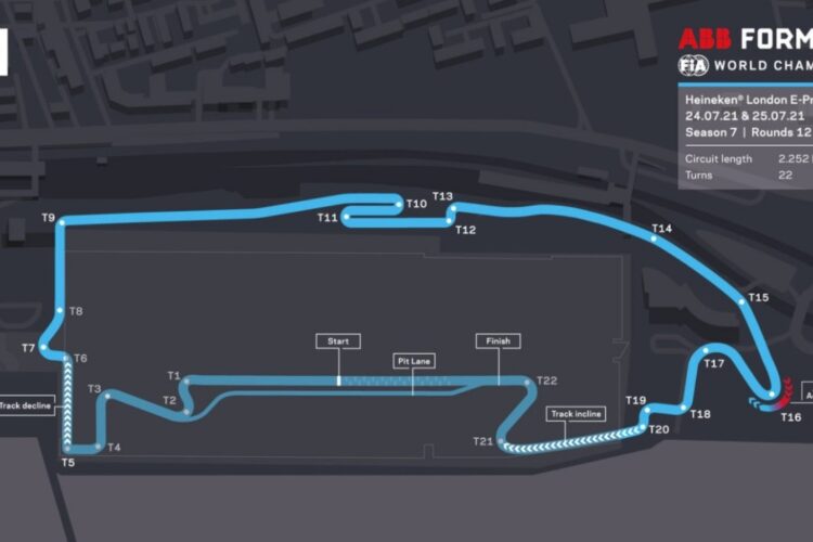 Formula E: East London indoor/outdoor circuit layout revealed