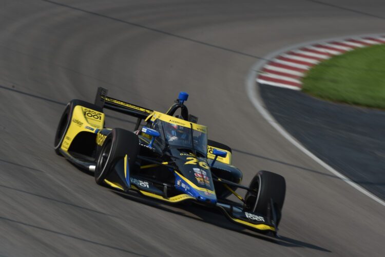 IndyCar: Herta leads Andretti team domination of Gateway test