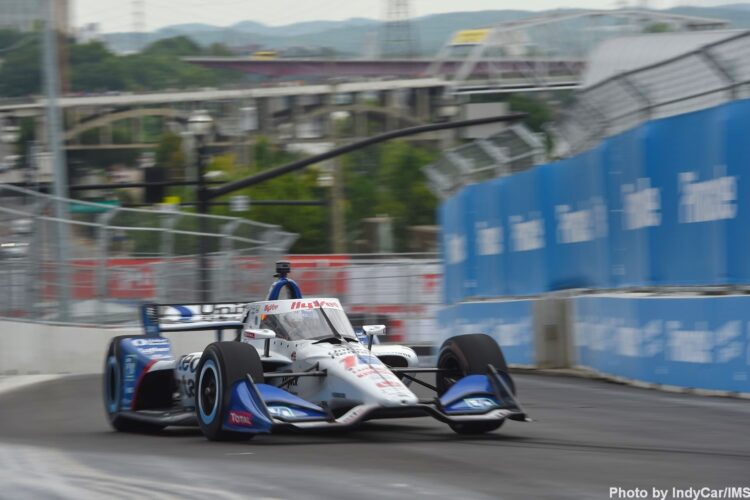 IndyCar: Rahal tops Sunday morning warmups in Nashville