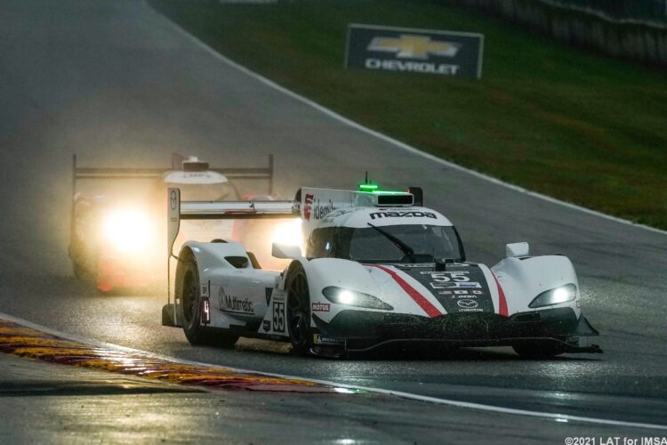 IMSA: Tincknell leads rain-shortened opening practice at Road America