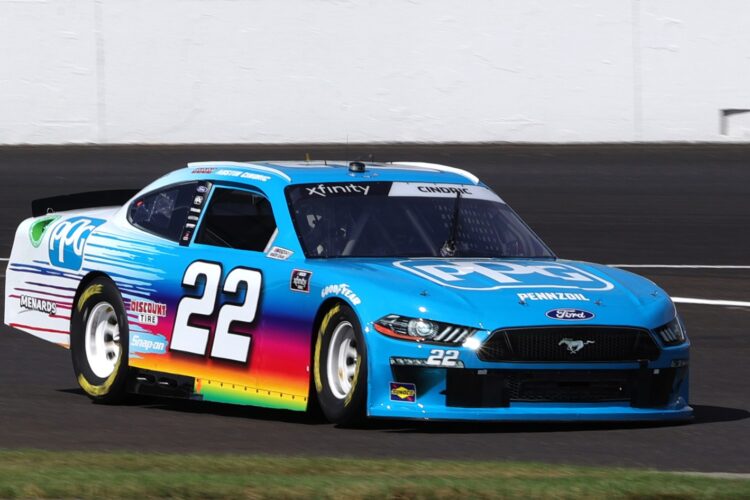 NASCAR: Austin Cindric fulfills dream with win at Indianapolis Motor Speedway Road Course