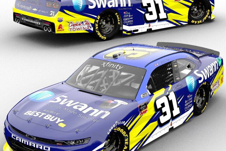 Austin Dillon to Join Jordan Anderson Racing & Swann Security at Darlington