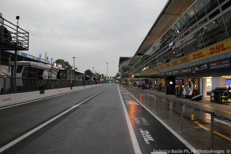 Perez tops rain-hit opening Monza practice