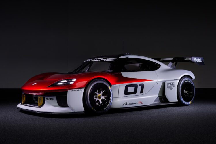 Porsche to unveil all-electric Mission-R race car