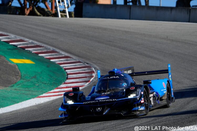 IMSA: All-Acura Front Row at Laguna Seca