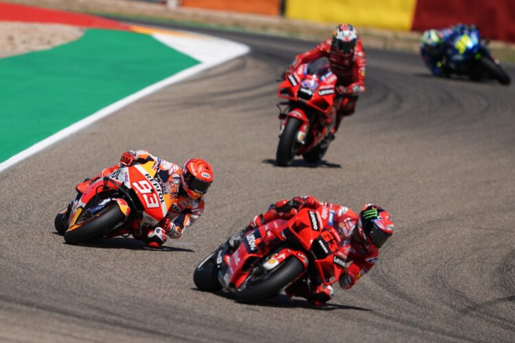 MotoGP: Bagnaia outduels Marquez at Aragon