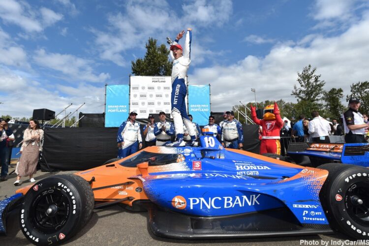 IndyCar: Palou outdrives Rossi to win GP of Portland