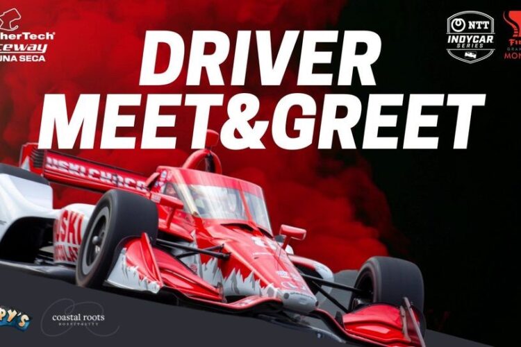 INDYCAR athletes to attend driver reception at Tarpy’s Roadhouse ahead of the Firestone Grand Prix of Monterey