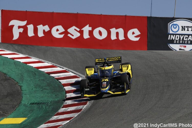 IndyCar:  Sunday Morning Update from Laguna Seca