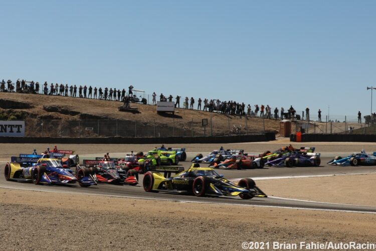 IndyCar: Herta wins from pole at Laguna Seca