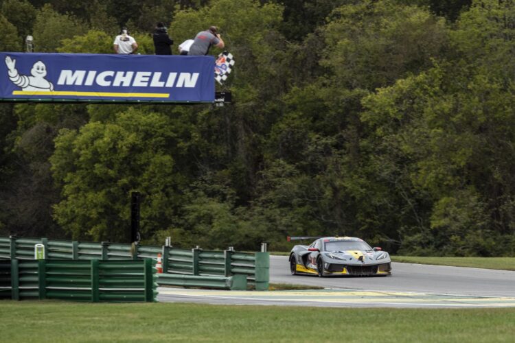 IMSA: Corvette’s Tandy and Milner win 3rd straight at VIR