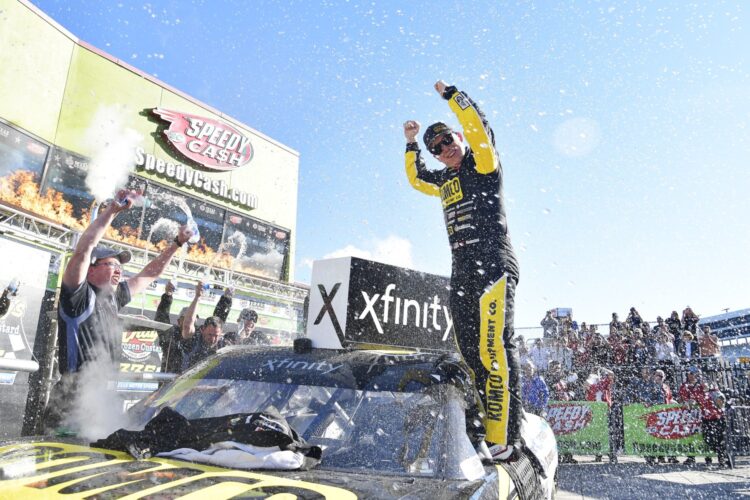 NASCAR: Nemechek overcomes penalty for second Xfinity Series victory