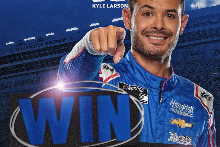 NASCAR: Kyle Larson schools the field for the 8th time