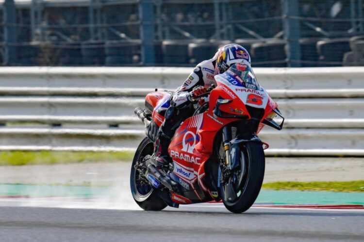 MotoGP: Zarco tops wet but drying Practice 3 at Misano