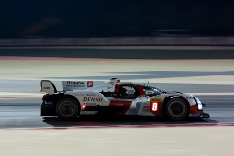 WEC: Toyota fastest in Thursday practice in Bahrain