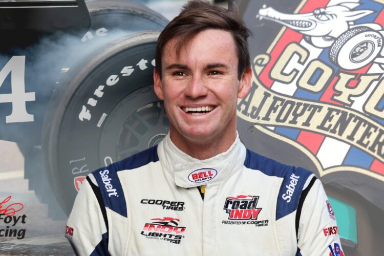 IndyCar: AJ Foyt Racing Announces Kyle Kirkwood Will Drive the No. 14 in 2022