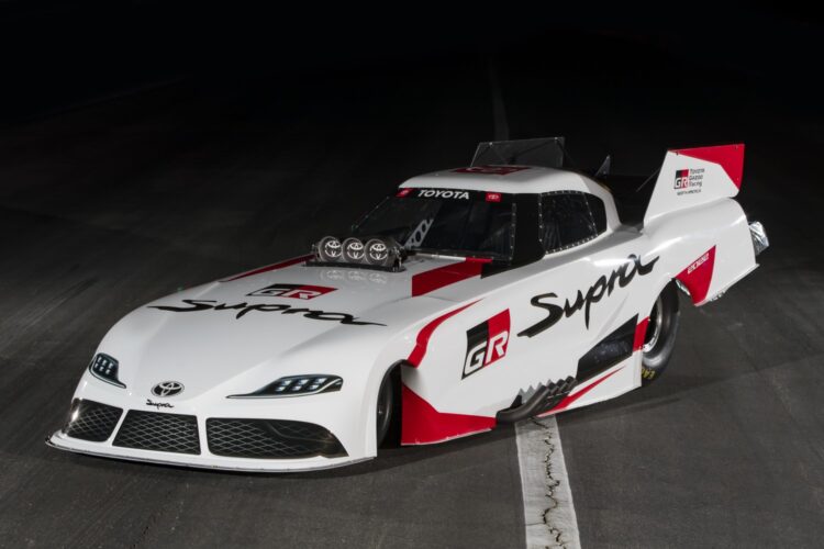 NHRA: Toyota Unveils the New GR Supra Funny Car