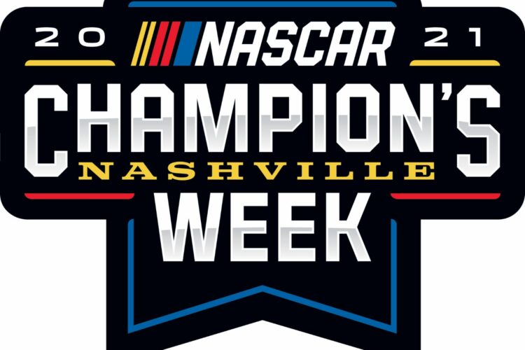 NASCAR has arrived in Nashville to celebrate