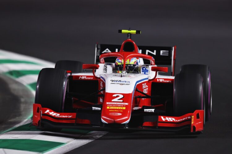 F2: Piastri takes historic fourth successive pole in Jeddah