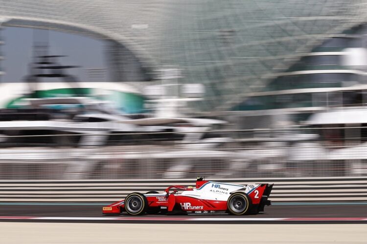 F2: Piastri ahead of Doohan in opening session at Yas Marina