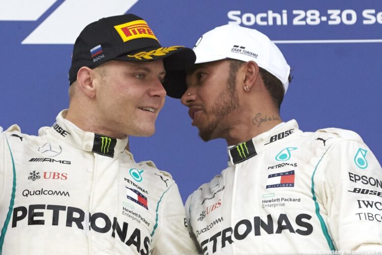 Bottas agrees to be an obedient slave to Hamilton