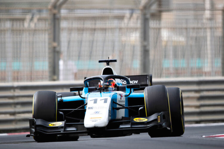 F2:  Daruvala and Drugovich dominate Day 1 of post-season testing at Yas Marina