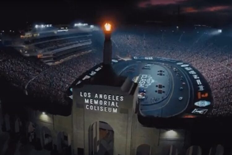 NASCAR: Update on 1/4-mile Mickey Mouse NASCAR track inside LA Coliseum  (4th Update)