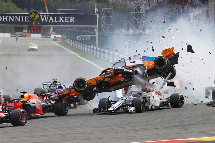 Hulkenberg gets 10-place Monza grid penalty for causing Spa crash