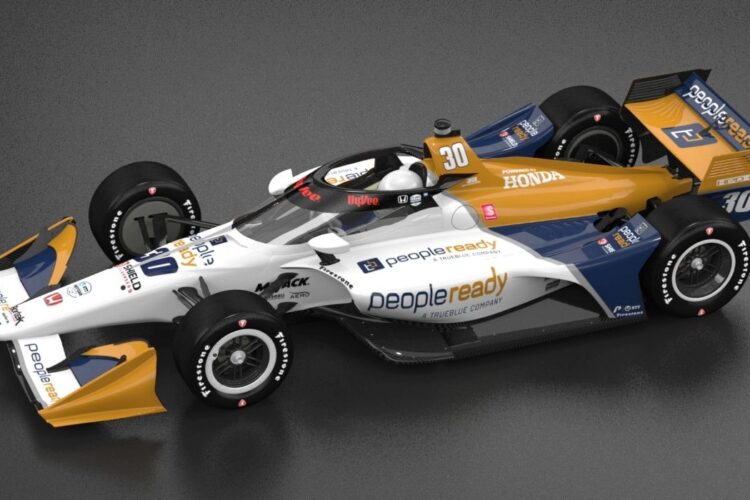 IndyCar: PeopleReady Returns to RLL as Primary Sponsor of Christian Lundgaard’s Indy 500 Entry