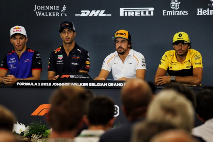 Belgium GP Thursday Press Conference