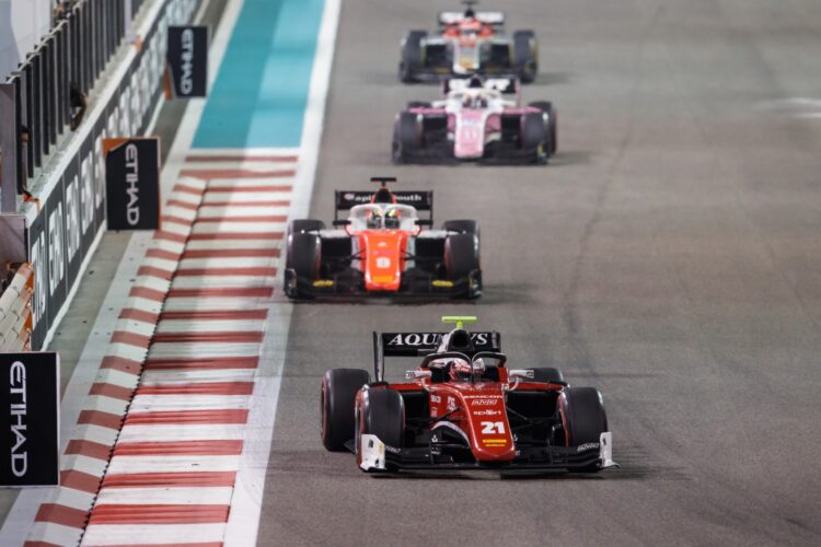 2018 post-season F2 test opens at Yas Marina