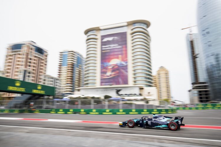 Albon grabs first F2 pole in Baku qualifying