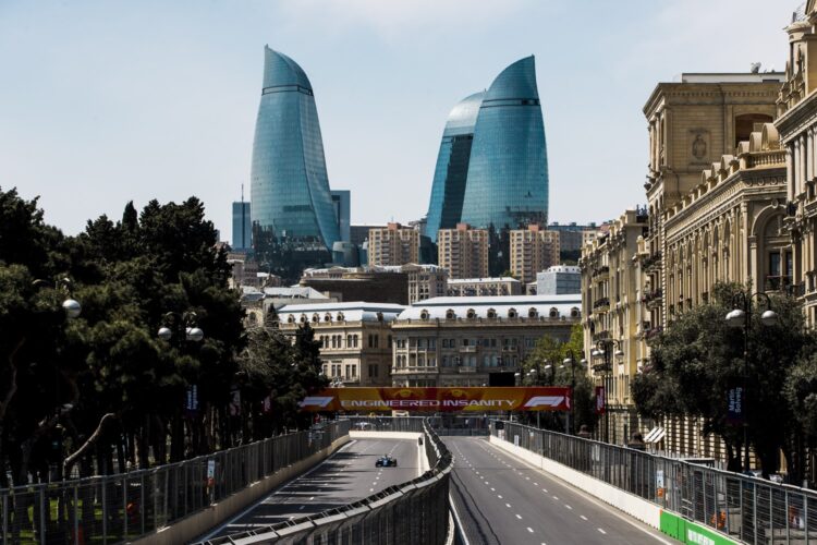 Sette Camara shoots to top of Baku free practice