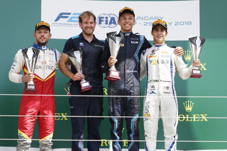 Albon beats Ghiotto to Budapest sprint race victory