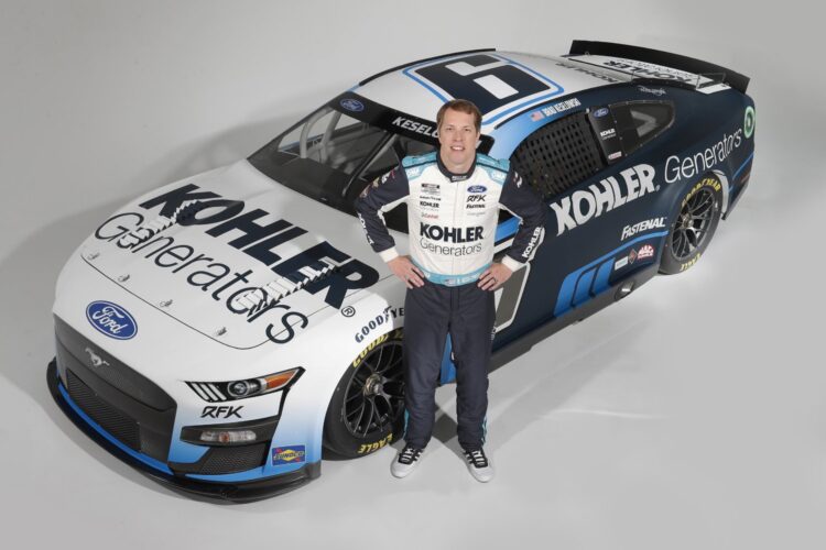 NASCAR: Kohler Generators to sponsor No. 6 Team