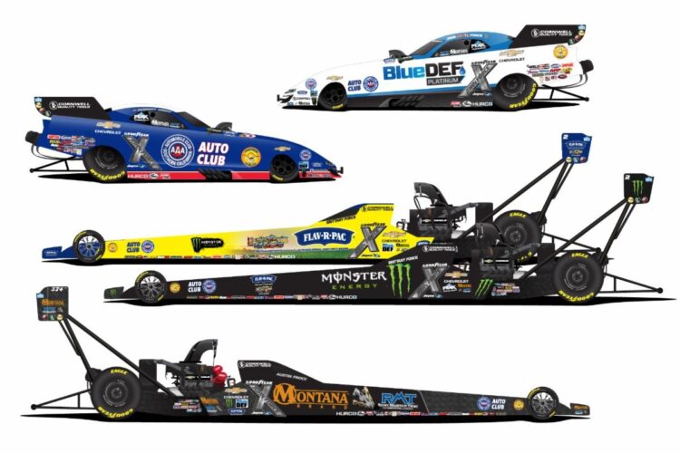 NHRA: John Force Racing Announces Driver And Crew Chief Lineup For 2022